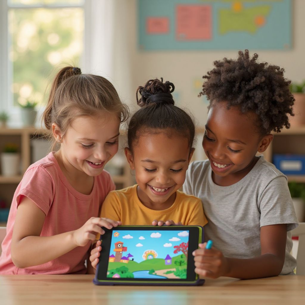 Children Learning Through Games